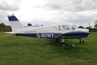 G-BDWY @ EGNG - Piper PA-28-140 Cherokee E at Bagby Airfield in 2007. Previously registered as PH-NSC. - by Malcolm Clarke