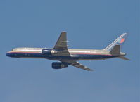 N567UA @ KLAX - United Airlines Boeing 757-222, N567UA 25R departure KLAX. - by Mark Kalfas