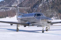 HB-FOW @ LSZS - Future Wings Pilatus PC12 - by Thomas Ramgraber-VAP