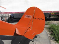 N27350 @ SZP - 1940 Aeronca 60-TF DEFENDER, Franklin 4AC150-A 60 Hp, tail logo - by Doug Robertson