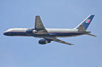 N569UA @ KLAX - United Airlines Boeing 757-222, N569UA 25R departure KLAX. - by Mark Kalfas