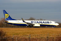 EI-EKK @ EGCC - Latest Boeing 737-8AS/WL for Ryanair - by Chris Hall
