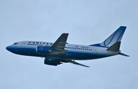 N930UA @ KLAX - United Airlines Boeing 737-522, N930UA 25R departure KLAX. - by Mark Kalfas