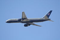 N551UA @ KLAX - United Airlines Boeing 757-222, N551UA 25R departure KLAX. - by Mark Kalfas