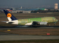 F-WWAJ @ LFBO - C/n 044 - For Lufthansa as D-AIMC... Come back from first flight... - by Shunn311