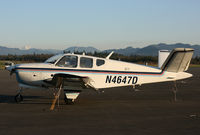 N4647D @ BVS - A wintery evening at BVS - by Duncan Kirk