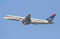 N633DL @ KLAX - Delta Airlines/Song Boeing 757-232, N633DL 25R departure KLAX. - by Mark Kalfas