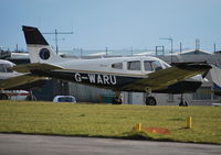 G-WARU @ EGTF - Piper Cherokee Warrior III at Fairoaks - by moxy