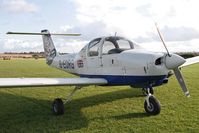 G-EORG @ X5FB - Piper PA-38-112 Tomahawk at Fishburn Airfield in 2008. - by Malcolm Clarke