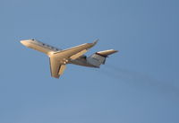 N466JB @ KLAX - Dream Toy LLC. Gulfstream II, departing 25L KLAX. - by Mark Kalfas