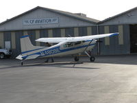 N4809E @ SZP - Cessna 180K SKYWAGON, Continental O-470-S 230 Hp, maintenance - by Doug Robertson
