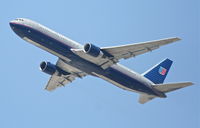 N661UA @ KLAX - United Airlines Boeing 767-322, N661UA 25R departure KLAX. - by Mark Kalfas