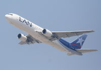 CC-CRH @ KLAX - LAN Boeing 767-375ER, CC-CHR 25R departure KLAX. - by Mark Kalfas