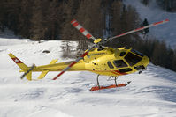 HB-ZIS @ LSZS - Heli Bernina AS350 - by Andy Graf-VAP