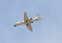 N31FF @ KPSP - J H SIROONIAN INC Learjet 31A, turning base for 31L KPSP. - by Mark Kalfas
