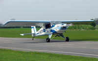 G-BUTK @ EGBR - Murphy Rebel. At the British Aerobatic Association John McLean Trophy competition at Breighton Airfield in 2004. - by Malcolm Clarke