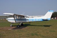 G-BAEU @ EGCF - Cessna 150L at Sandtoft Airfield, UK in 2007. - by Malcolm Clarke