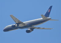 N588UA @ KLAX - United Airlines Boeing 757-222, N588UA 25R departure KLAX. - by Mark Kalfas