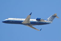 N982SW @ KLAX - SkyWest Bombardier CL-600-2B19,departing 25R KLAX. - by Mark Kalfas
