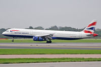 G-EUXK @ EGCC - British Airways - by Artur Bado?
