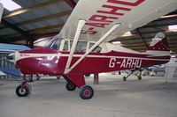 G-ARHU @ EGBR - Piper PA-22-160 Tri-Pacer at Breighton Airfield, UK in 1997. - by Malcolm Clarke