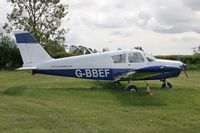 G-BBEF @ EGNG - Piper PA-28-140 Cherokee Cruiser 2+2 at Bagby Airfield in 2006. - by Malcolm Clarke