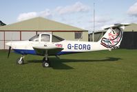 G-EORG @ X5FB - Piper PA-38-112 Tomahawk at Fishburn Airfield in 2008. - by Malcolm Clarke