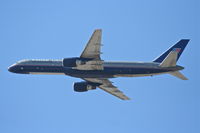 N549UA @ KLAX - United Airlines Boeing 757-222, N549UA 25R departure KLAX. - by Mark Kalfas