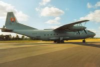 2209 @ EGVA - An-12BP Cub from 32nd Air Base Wing of the Slovak Air Force on display at the 1995 Intnl Air Tattoo at RAF Fairford. - by Peter Nicholson