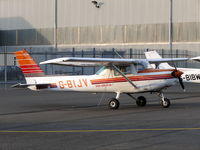 G-BIJV @ EGMD - Cessna CF152 G-BIJV Lydd Aero Club