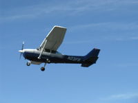 N23FR @ SZP - 1982 Cessna 172P, Lycoming O-320-H2AD 160 Hp, takeoff climb Rwy 22 - by Doug Robertson