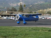 N67433 @ SZP - 1942 Howard DGA-15P 'Archibald B', P&W R-985 Wasp Jr. 450 Hp, formerly based at SZP, landing roll Rwy 22 - by Doug Robertson