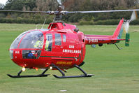 G-NAAA @ EGCB - Standing in for the Eurocopter that was away on miantenance. - by MikeP