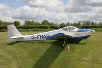 G-FHAS @ EGNG - Scheibe SF25E Superfalke at Bagby Airfield in 2006. - by Malcolm Clarke