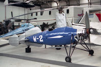 W-2 @ E FORTUNE - Weir Autogiro at the Museum of Flight, East Fortune, Scotland in 1993. - by Malcolm Clarke