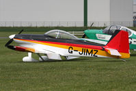 G-JIMZ @ EGCJ - Van's RV-4 at Fishburn Airfield in 2009. - by Malcolm Clarke