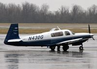 N430G @ DTN - At Shreveport's Downtown Airport on a nasty, rainy day! - by paulp