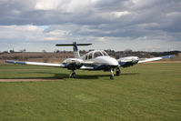 G-CFSA @ FISHBURN - Piper PA-44-180 Seminole at Fishburn Airfield, UK in 2009. - by Malcolm Clarke