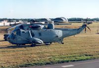 ZD634 @ EGVA - Sea King HAS.6, callsign Navy 500, of 810 Squadron on the flight-line at the 1995 Intnl Air Tattoo at RAF Fairford. - by Peter Nicholson