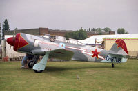 G-BTUB @ EGTC - Let C-11 (Yak-11) at the 1994 PFA Rally, Cranfield Airport. - by Malcolm Clarke