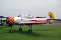 G-BWOD @ EGTC - Bacau Yak-52. At Cranfield's celebration of the 50th anniversary of the College of Aeronautics in 1996. - by Malcolm Clarke