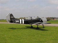 G-CBRL @ EGBR - Bacau Yak-52. Norbert at the British Aerobatic Association John McLean Trophy competition 2004 at Breighton Airfield. - by Malcolm Clarke