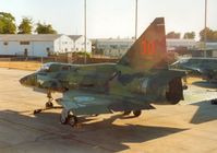 37954 @ EGVA - Another view of the SF-37 Viggen from F7 Wing of the Royal Swedish Air Force at the 1995 Intnl Air Tattoo at RAF Fairford. - by Peter Nicholson