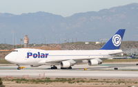 N416MC @ KLAX - Polar Air Cargo Boeing 747-47UF, N416MC taxiway Uniform KLAX. - by Mark Kalfas