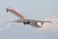 N9619V @ KLAX - American Airlines Mcdonnell Douglas DC-9-83(MD-83), AAL237 25R departure for MMSD (Los Cabos). - by Mark Kalfas