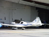 N801HA @ CCB - Parked in Foothill Aircraft Service bay - by Helicopterfriend
