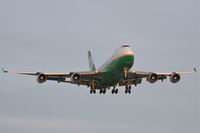 B-16481 @ KLAX - Eva Air Cargo Boeing 747-45EF (SCD), EVA612 arriving 24L from PANC. - by Mark Kalfas