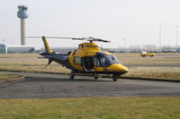 G-WNAA @ EGNX - Agusta A.109E c/n 11090 - by Trevor Toone