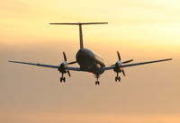 N288SW @ KLAX - SkyWest Embraer EMB-120ER, SKW79Z from KBLF, 24R approach KLAX. - by Mark Kalfas