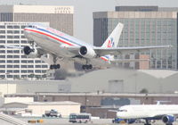 N325AA @ KLAX - American Airlines Boeing 767-223. AAL40 to KJFK. 25R departure KLAX. - by Mark Kalfas